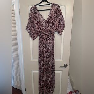 Lovestitch dress, empire waist, snake print size m/l